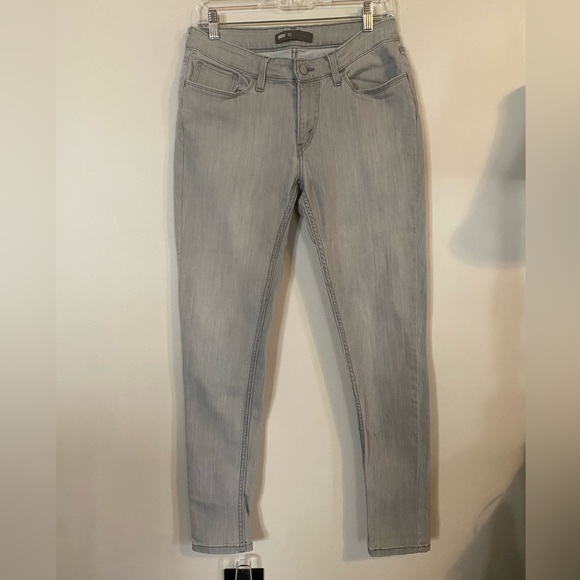 Ladies Levi’s Black Label grey jeans size 30 - Picture 1 of 8